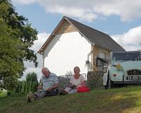 La 2CV de l'affiche